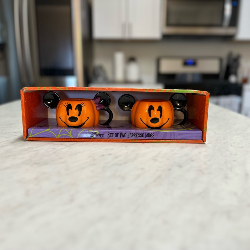 Mickey and Minnie Espresso Mugs